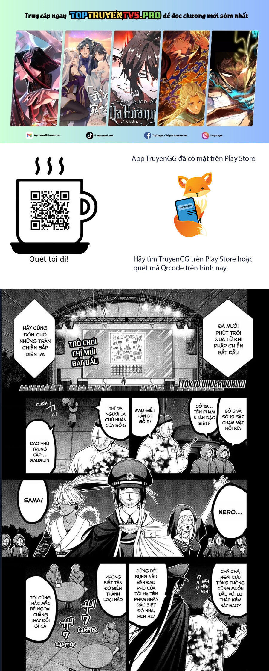 Địa Phủ Tokyo Chap 61 - Next Chap 62