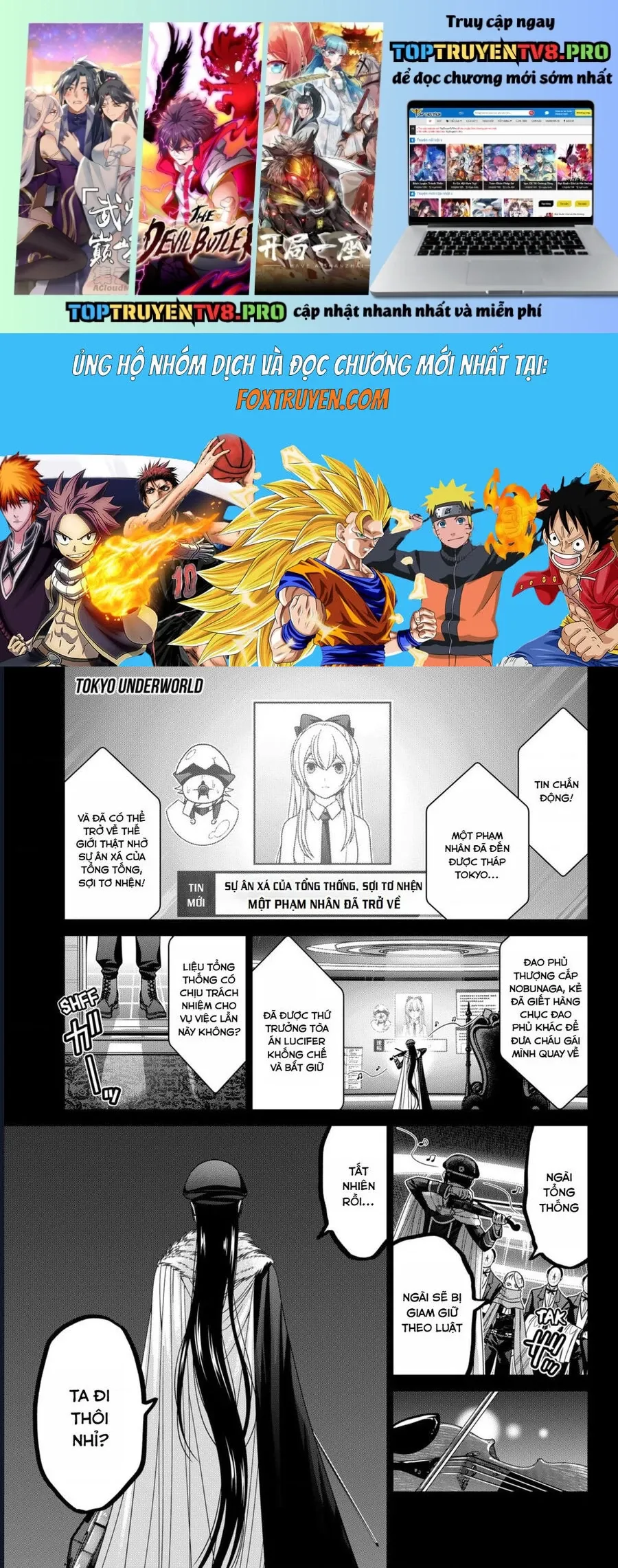 Địa Phủ Tokyo Chap 68 - Next Chap 69