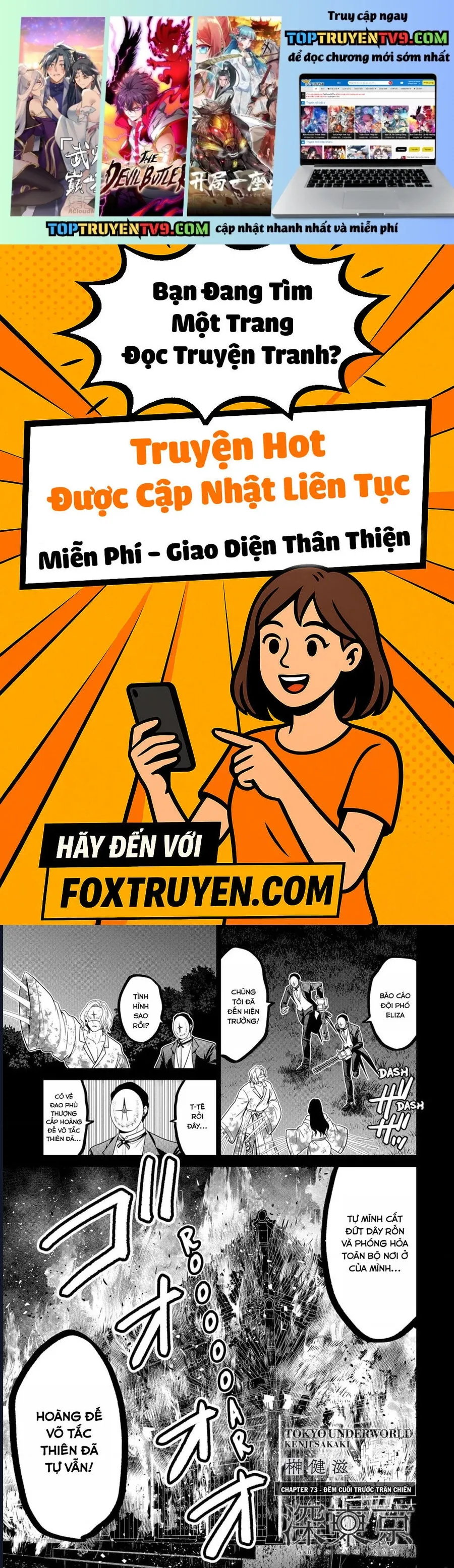 Địa Phủ Tokyo Chap 73 - Next Chap 74