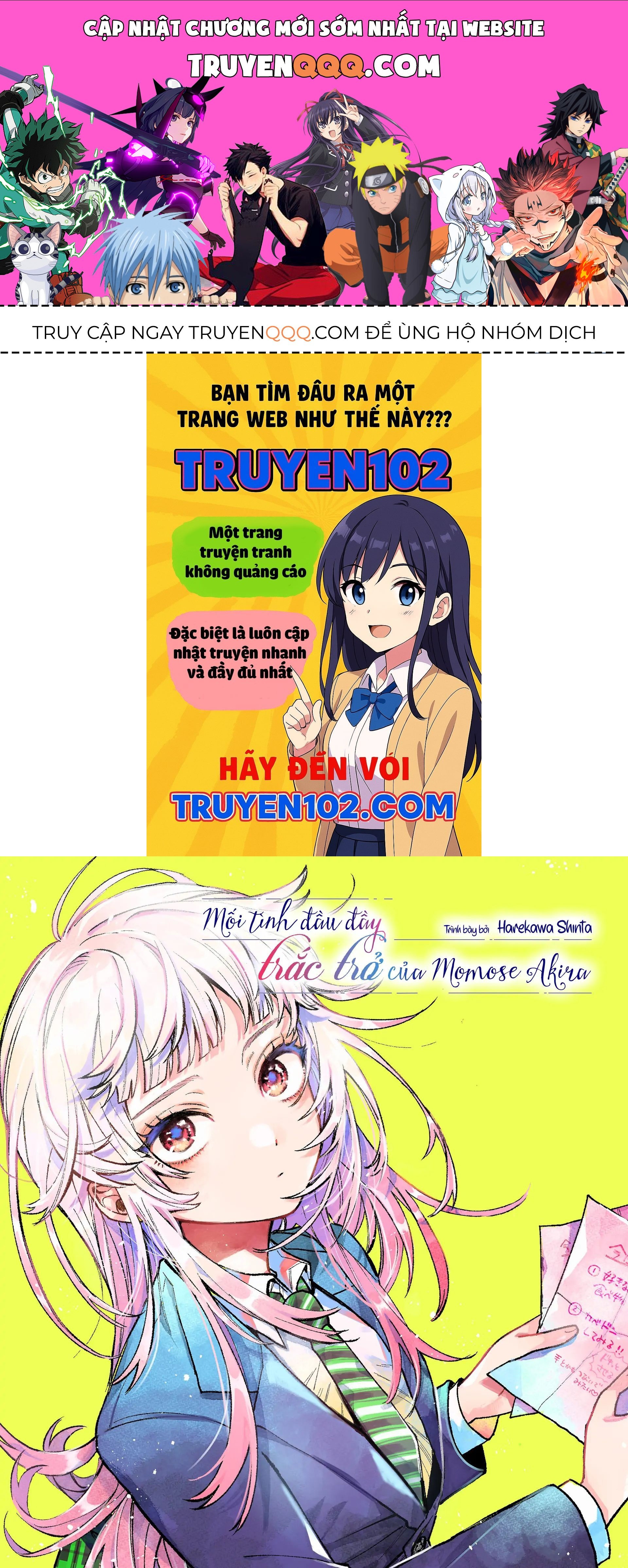 Mối Tình Đầu Đầy Trắc Trở Của Momose Akira Chap 21 - Next Chap 22
