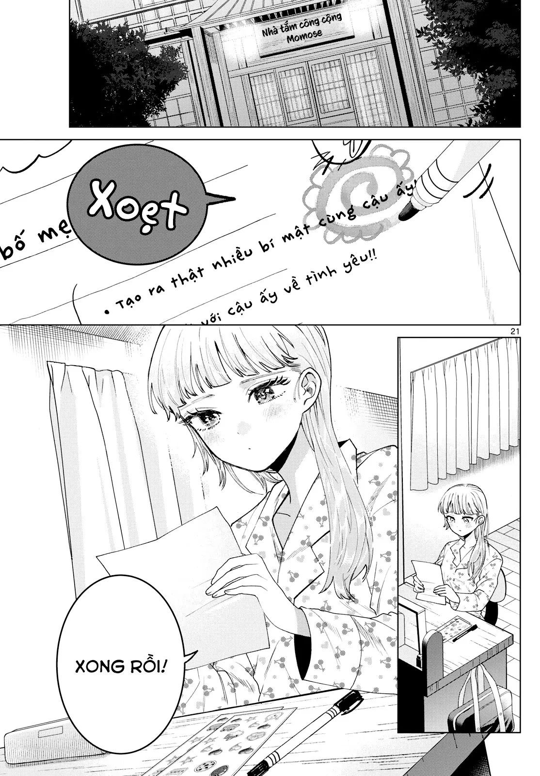 Mối Tình Đầu Đầy Trắc Trở Của Momose Akira Chap 21 - Next Chap 22