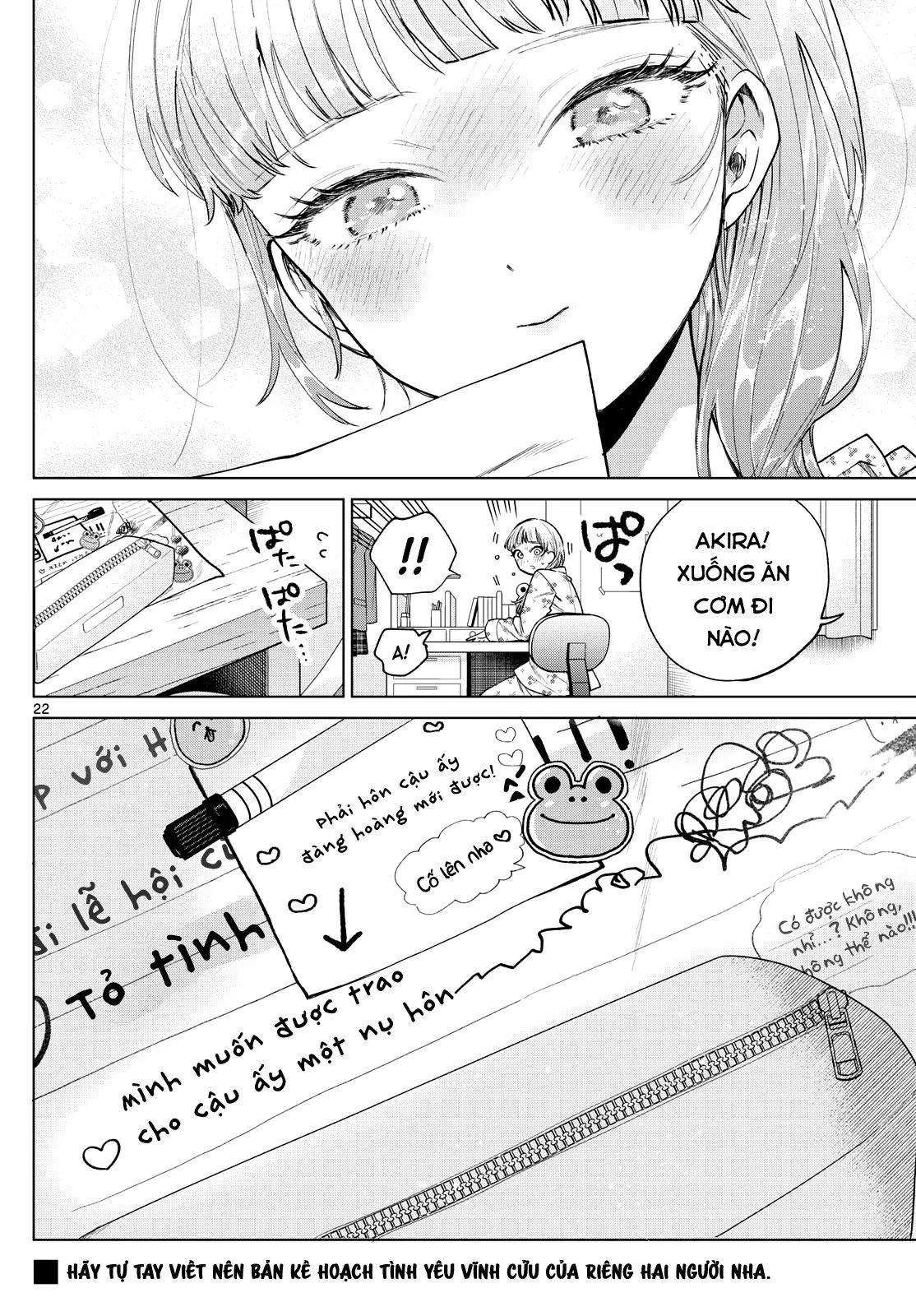 Mối Tình Đầu Đầy Trắc Trở Của Momose Akira Chap 21 - Next Chap 22