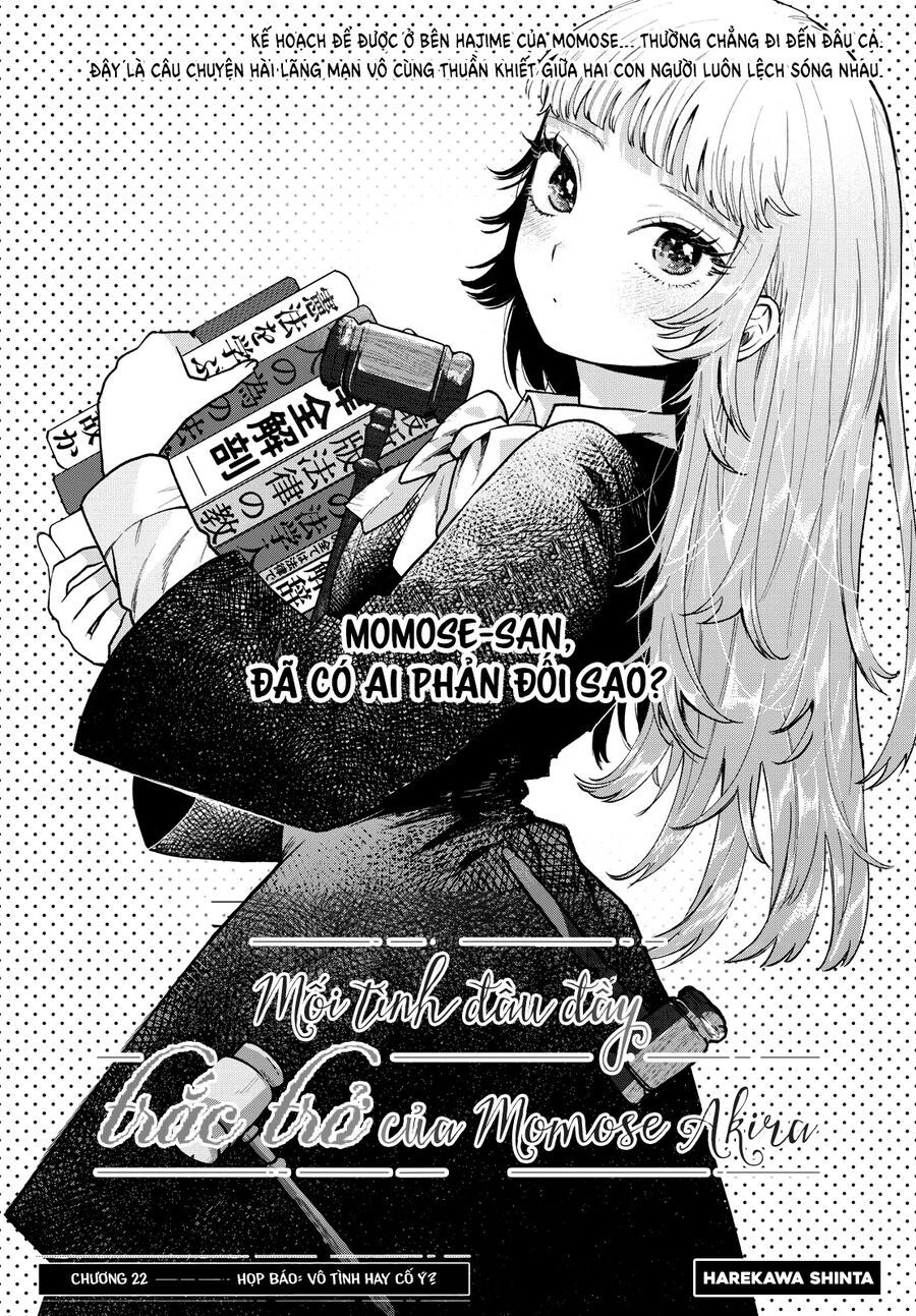 Mối Tình Đầu Đầy Trắc Trở Của Momose Akira Chap 22 - Next Chap 23