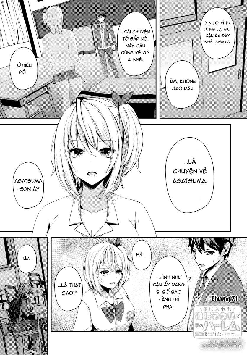 Te Ni Ireta Saimin Appli De Yume No Harem Seikatsu O Okuritai Chap 7.1 - Next Chap 8.1