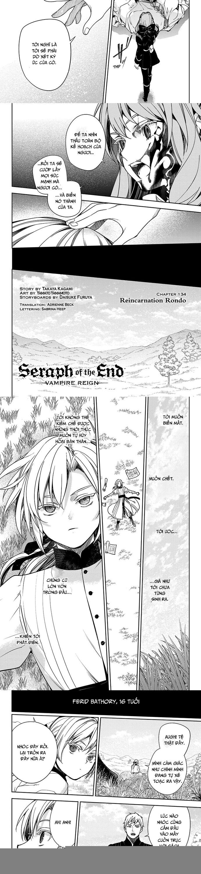 Owari No Seraph Chap 134 - Next Chap 135