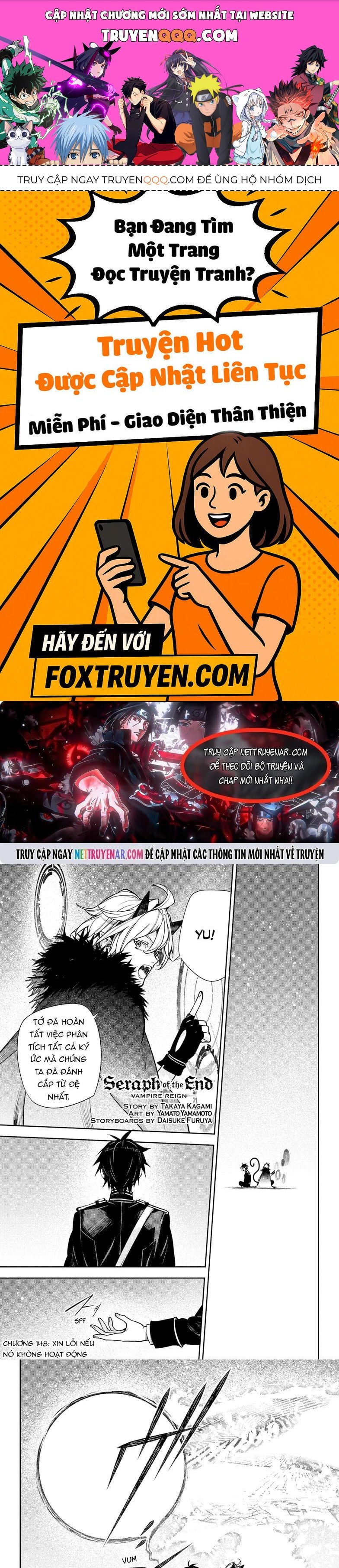Owari No Seraph Chap 148 - Next Chap 149