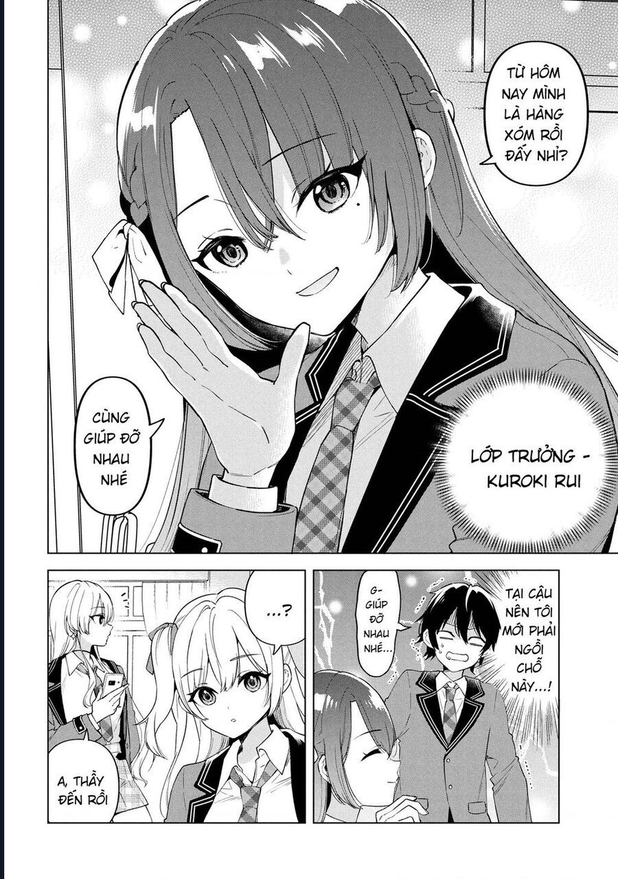 Inkya No Ore Ga Sekigae De S-Kyuu Bishoujo Ni Kakomaretara Himitsu No Kankei Ga Hajimatta Chap 1 - Next Chap 2