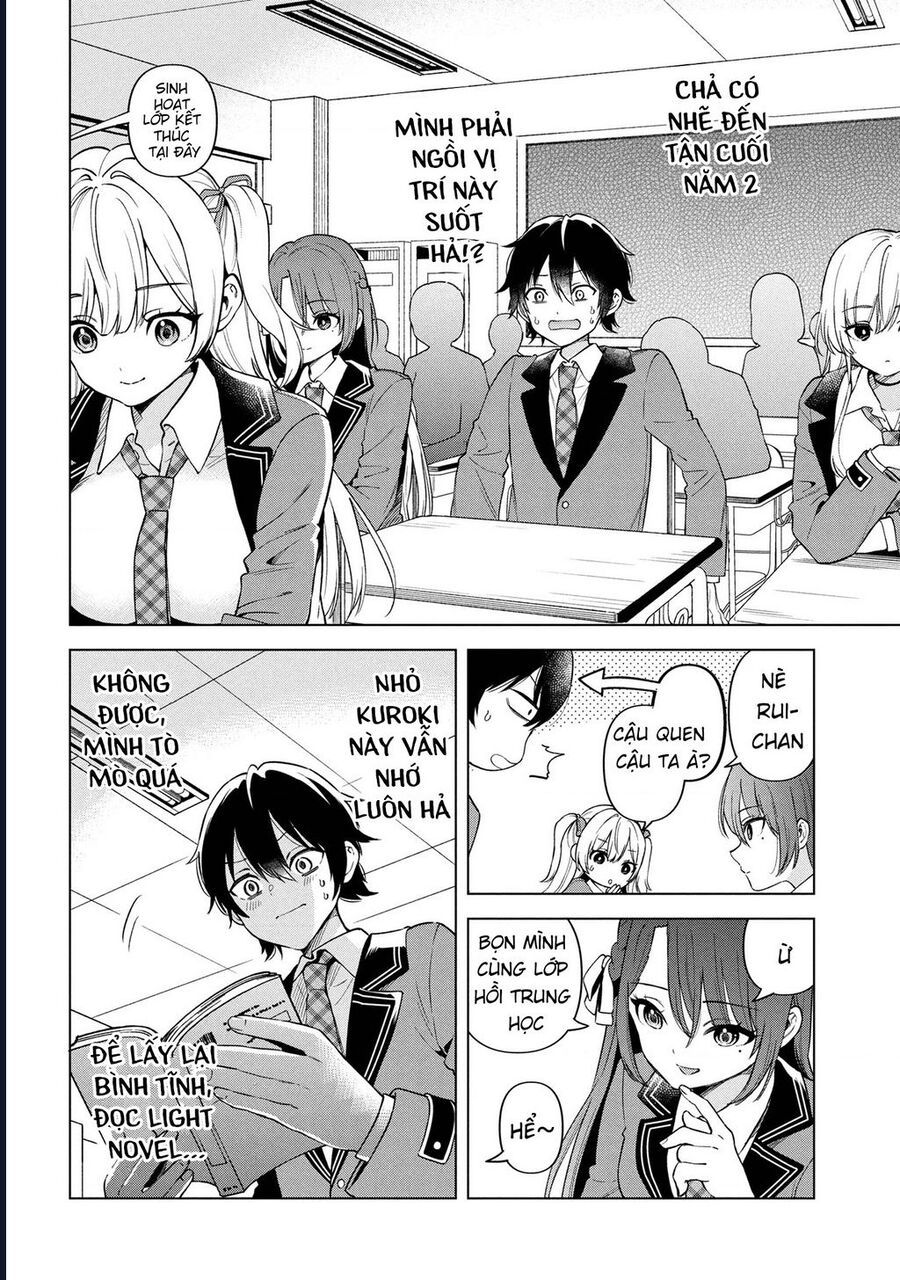 Inkya No Ore Ga Sekigae De S-Kyuu Bishoujo Ni Kakomaretara Himitsu No Kankei Ga Hajimatta Chap 1 - Next Chap 2