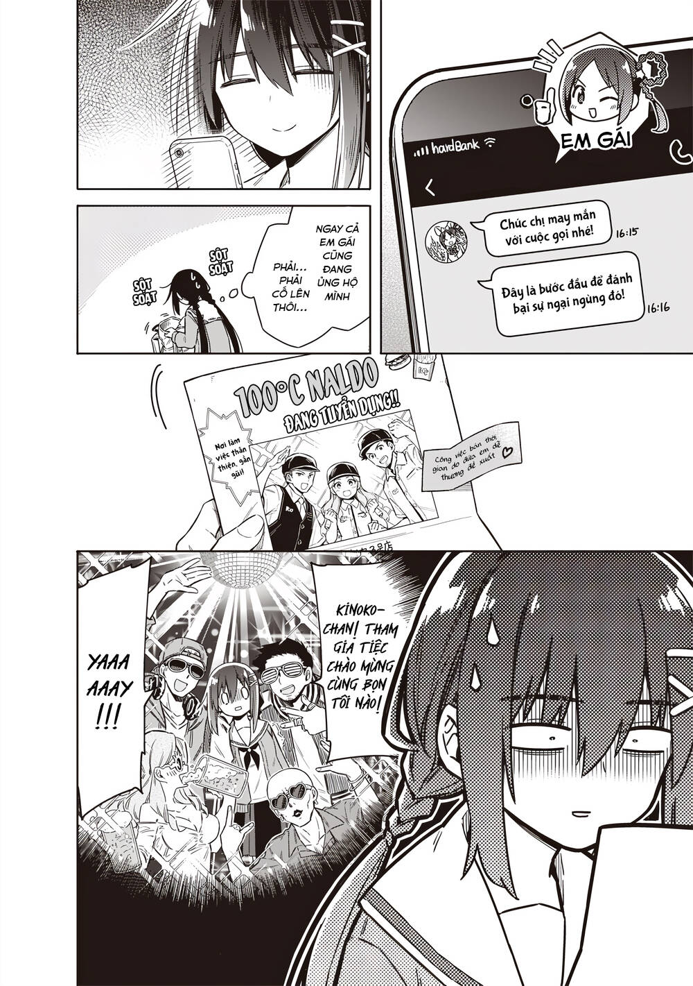 Tokyo Kinoko: Nữ Sinh Trung Học Mạnh Nhất Thế Giới Với Kĩ Năng Giao Tiếp Cực Tệ Chap 1 - Next Chap 2