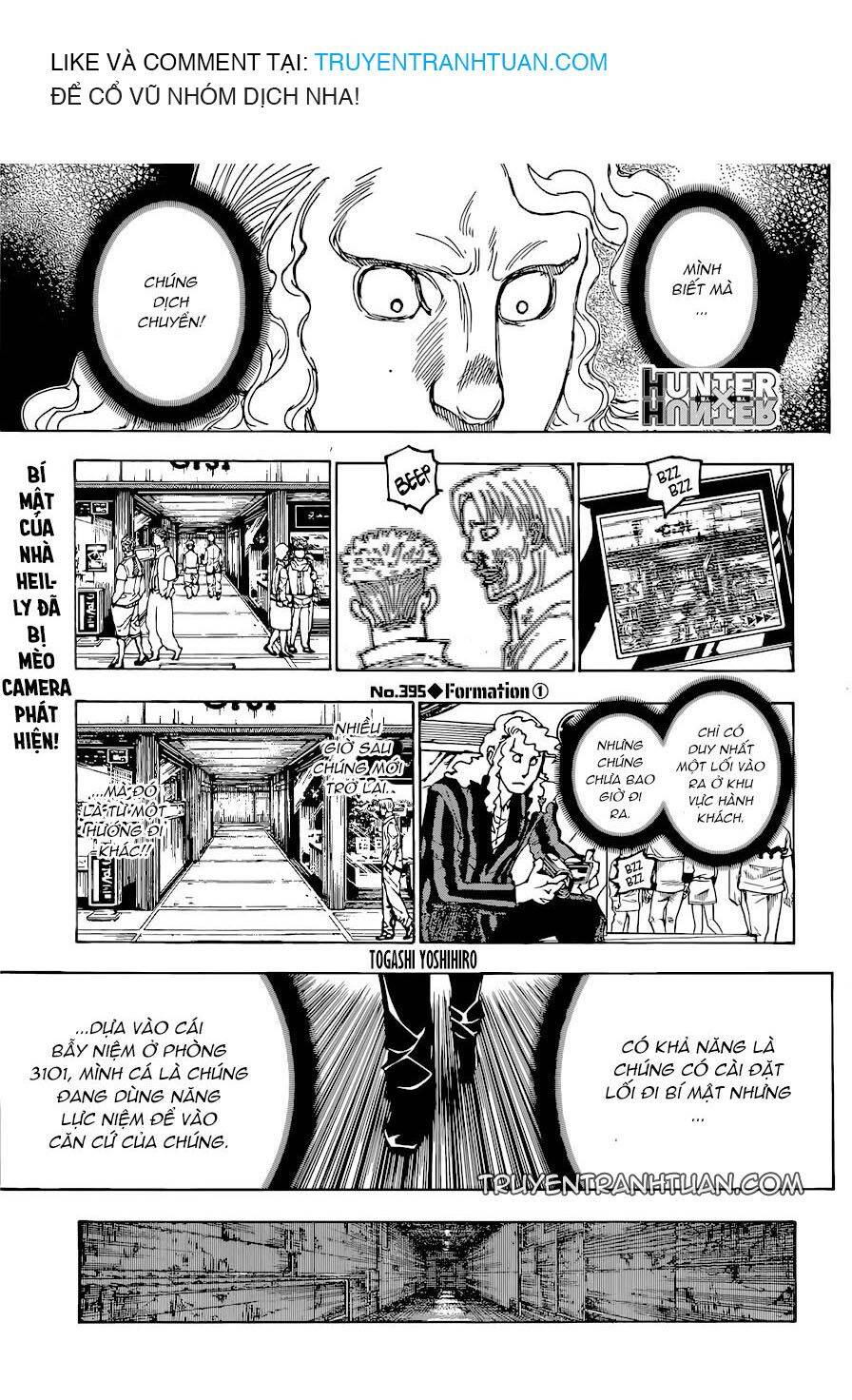 Hunter X Hunter Chap 395 - Next Chap 396