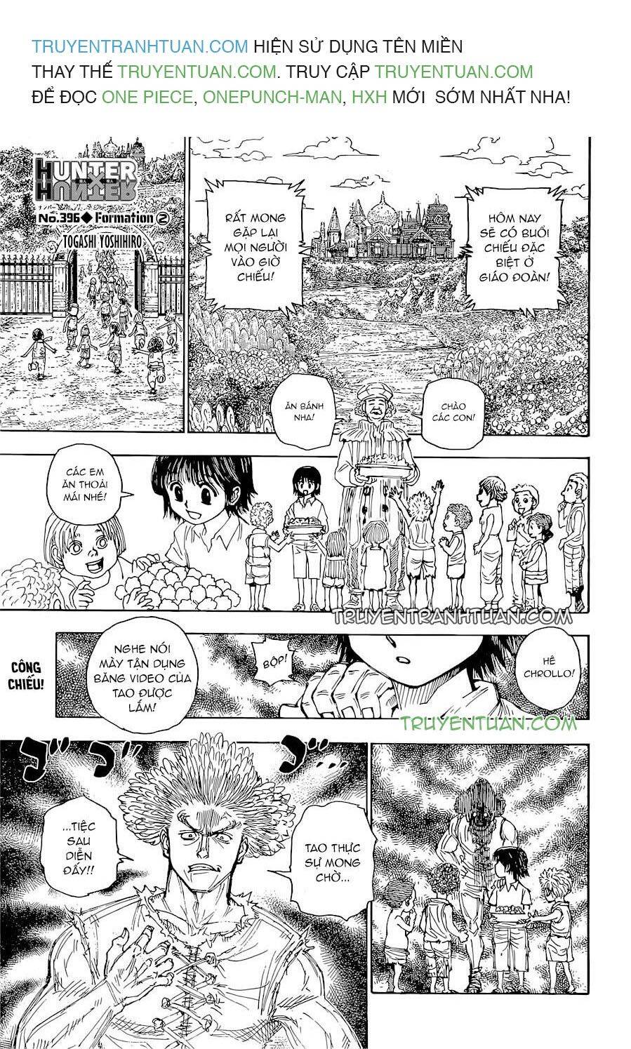 Hunter X Hunter Chap 396 - Next Chap 397