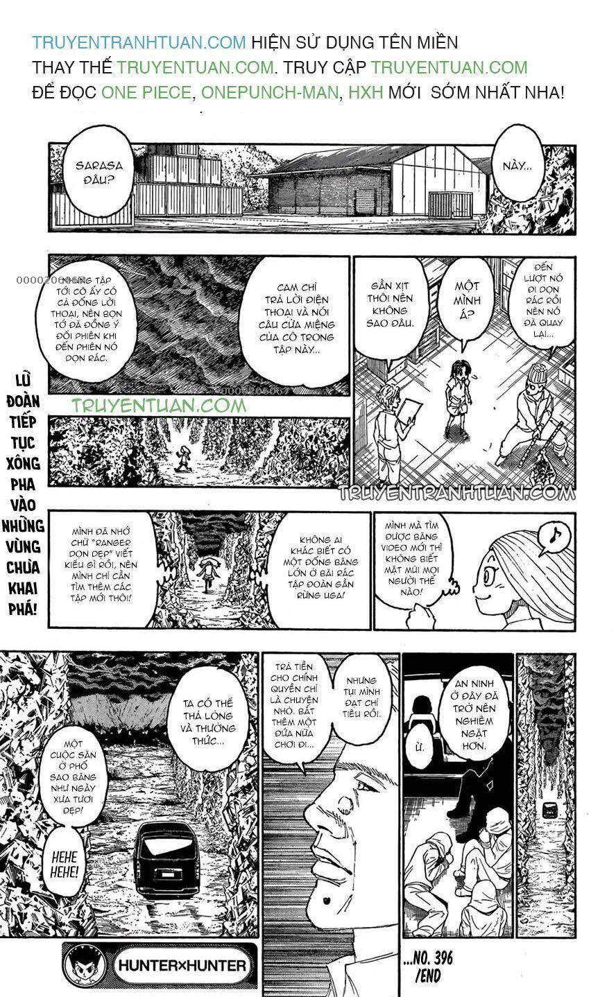 Hunter x Hunter Chap 396 - Next Chap 397