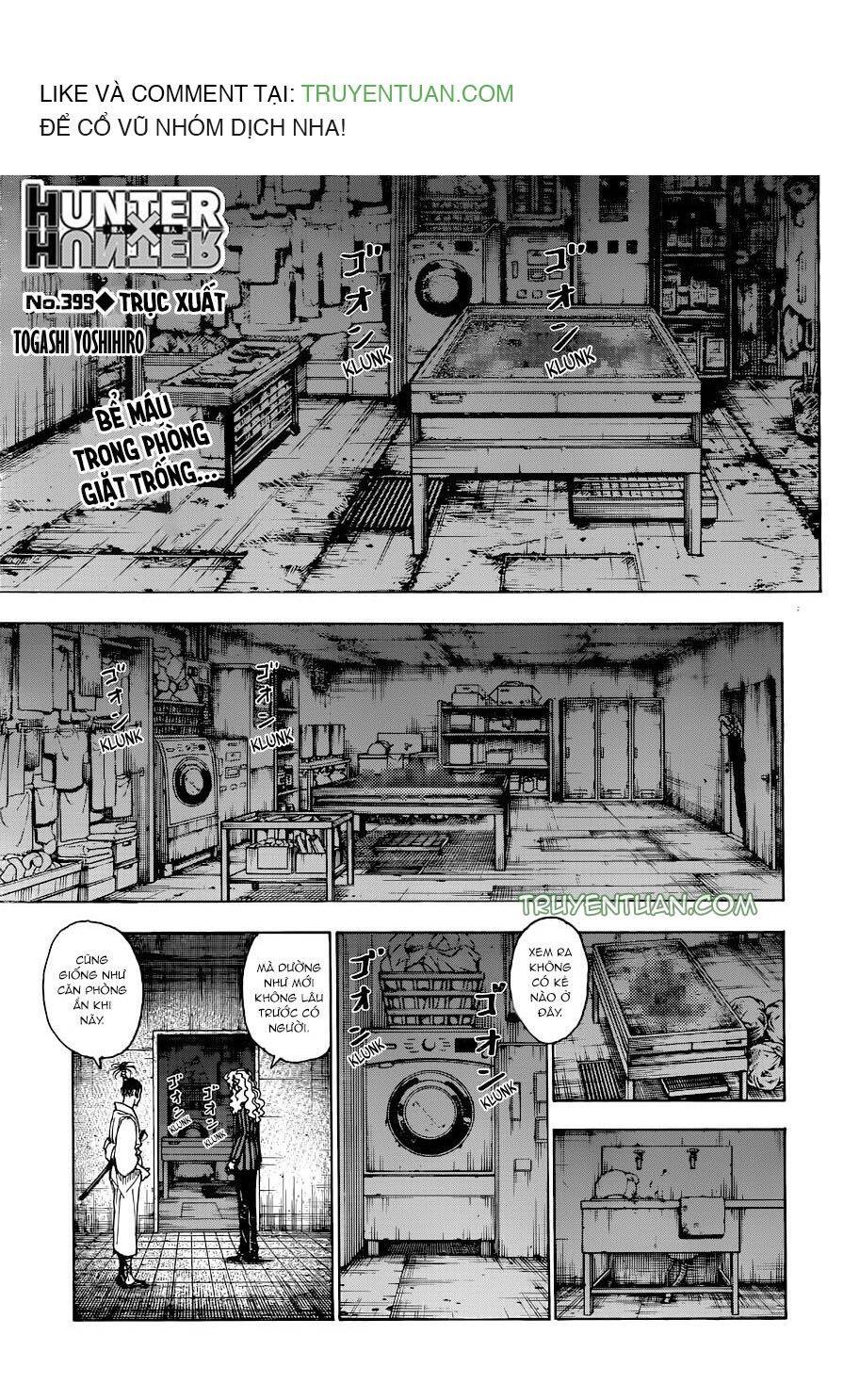 Hunter X Hunter Chap 399 - Next Chap 400