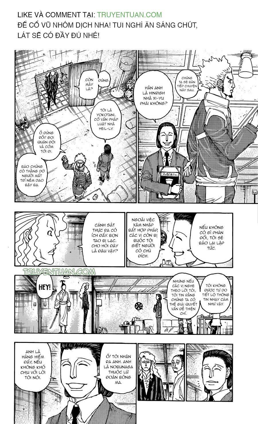 Hunter X Hunter Chap 399 - Next Chap 400