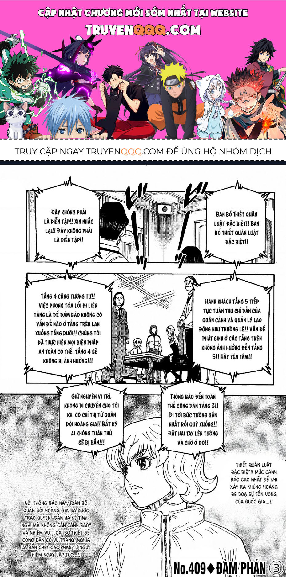 Hunter X Hunter Chap 409 - Next Chap 410