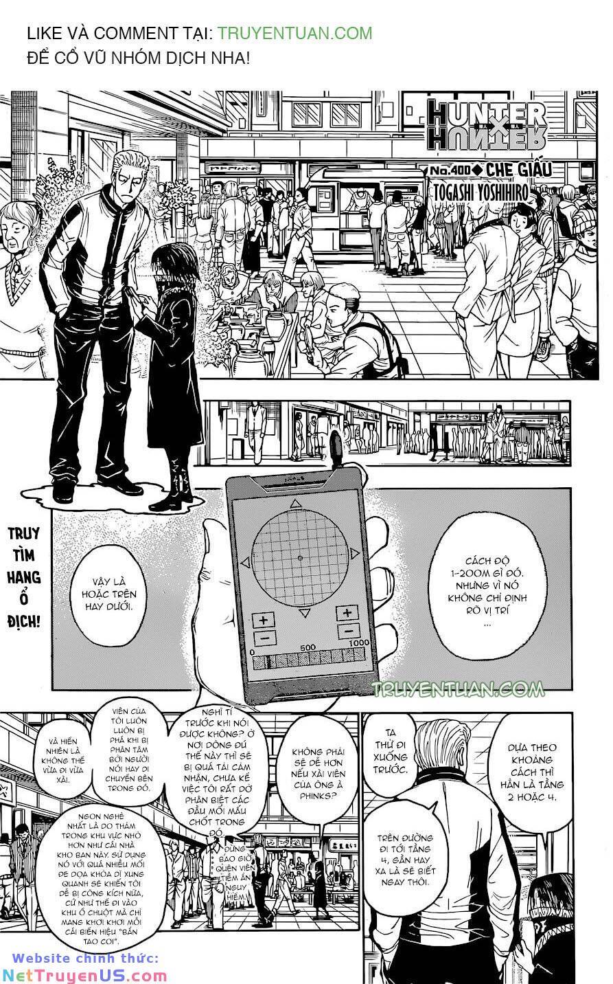 Hunter X Hunter Chap 400 - Next Chap 401