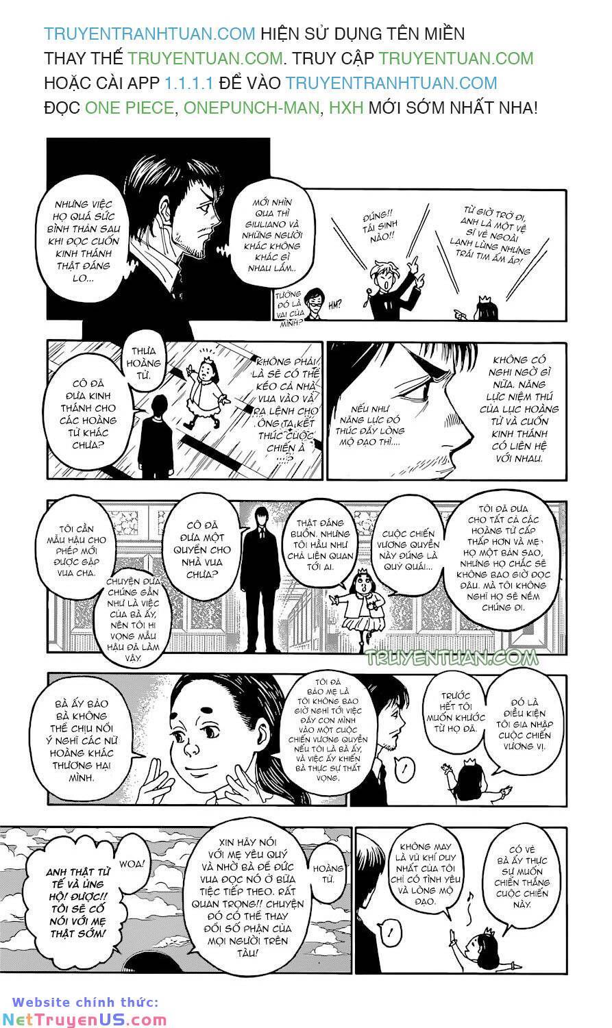 Hunter X Hunter Chap 400 - Next Chap 401