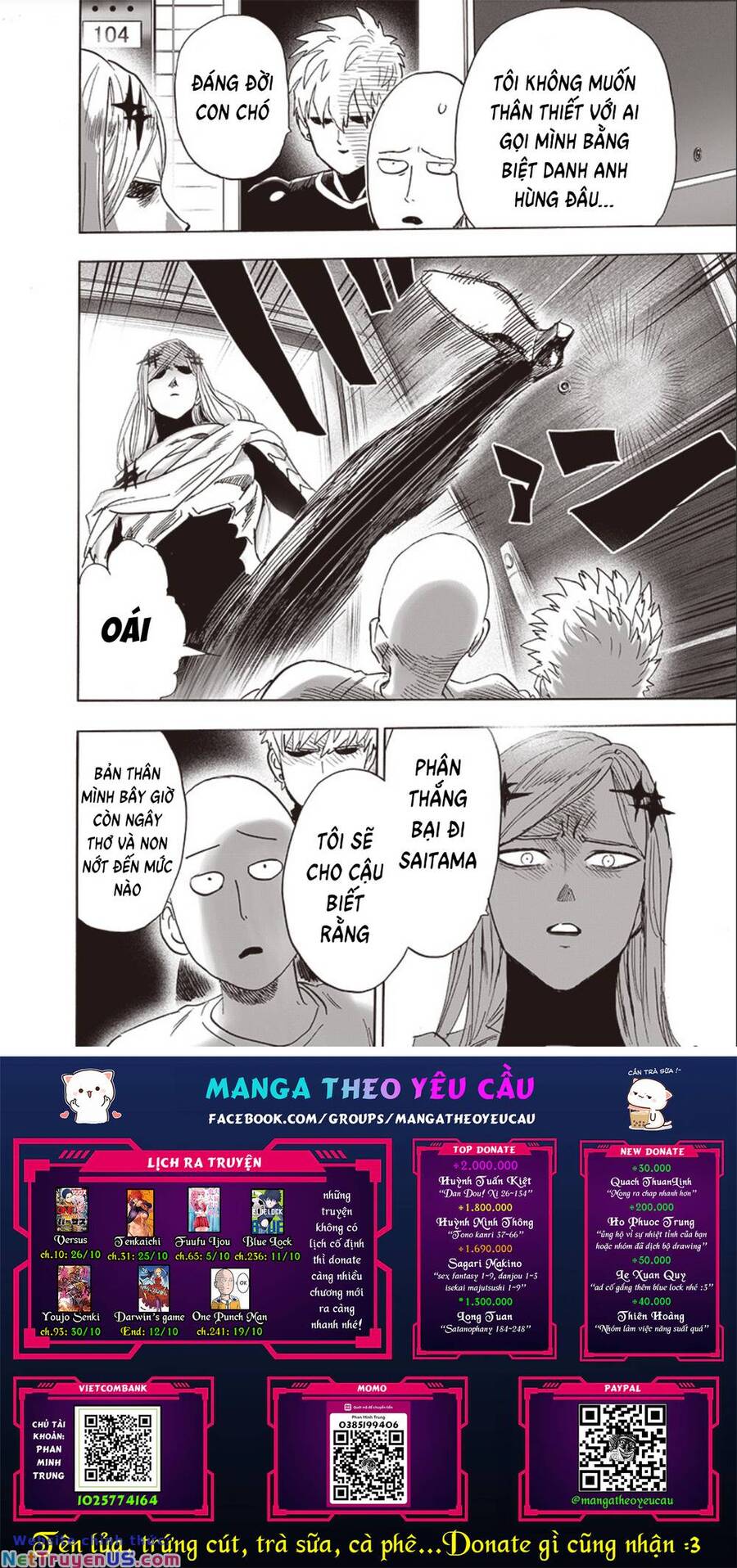 Onepunch Man Chap 240 - Next Chap 241