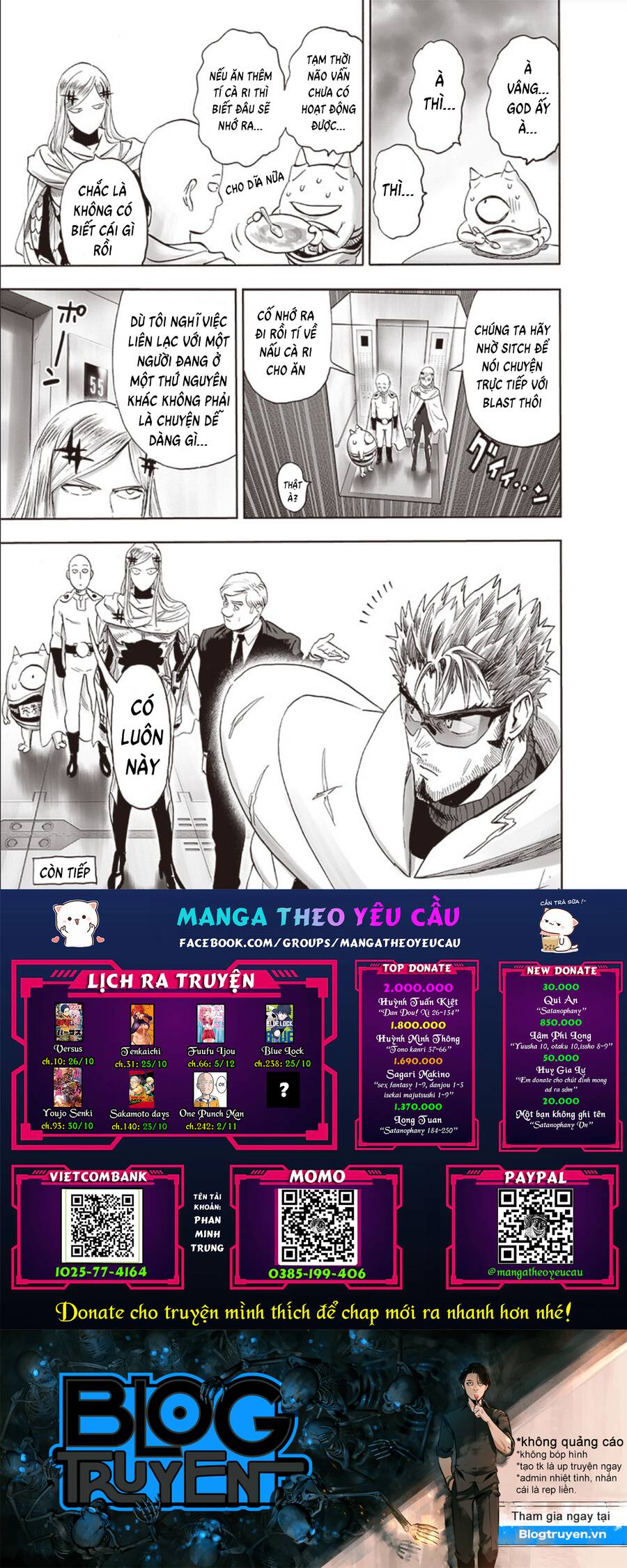 Onepunch Man Chap 241 - Next Chap 242