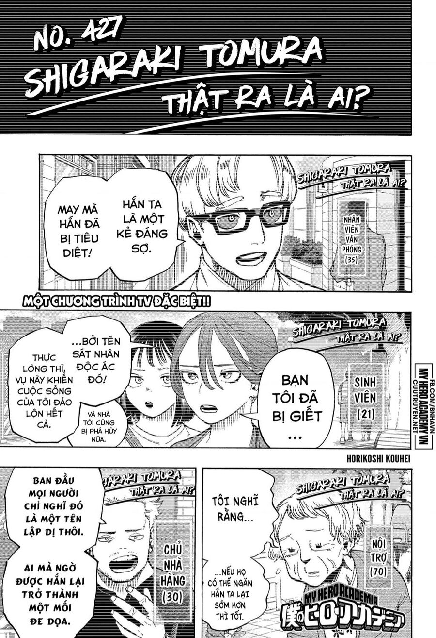 Học Viện Anh Hùng Chap 427 - Next Chap 428