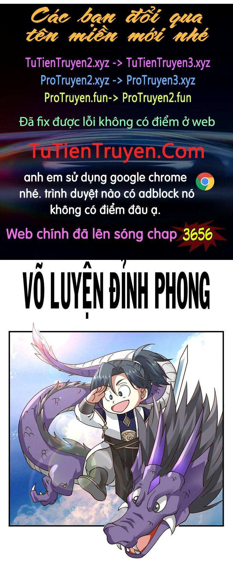 Võ Luyện Đỉnh Phong Chap 3655 - Next Chap 3656