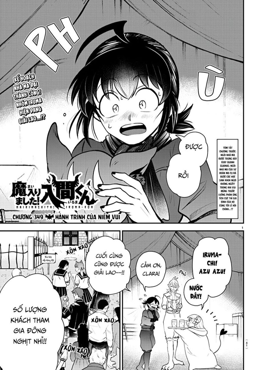 Chào Mừng Cậu Đến Trường Iruma-Kun Chap 349 - Next Chap 350