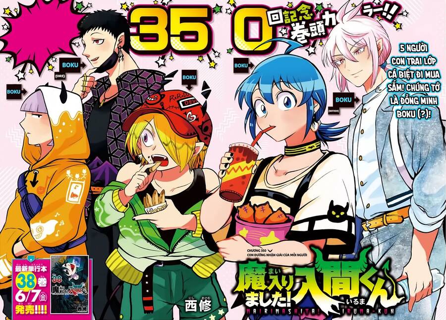 Chào Mừng Cậu Đến Trường Iruma-Kun Chap 350 - Next Chap 351