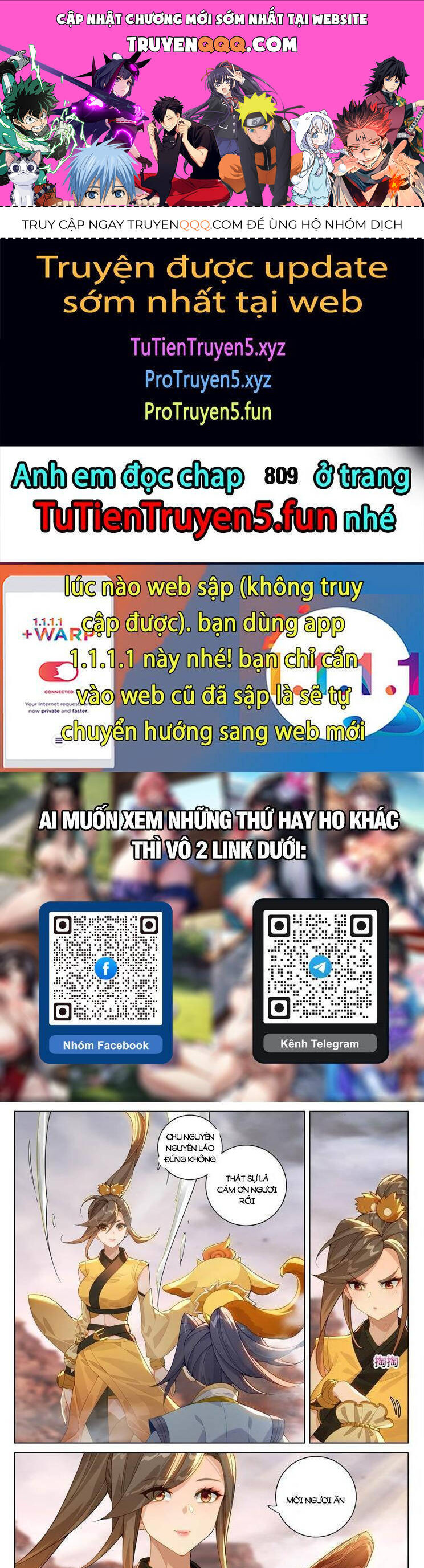 Nguyên Tôn Chap 808 - Next Chap 809