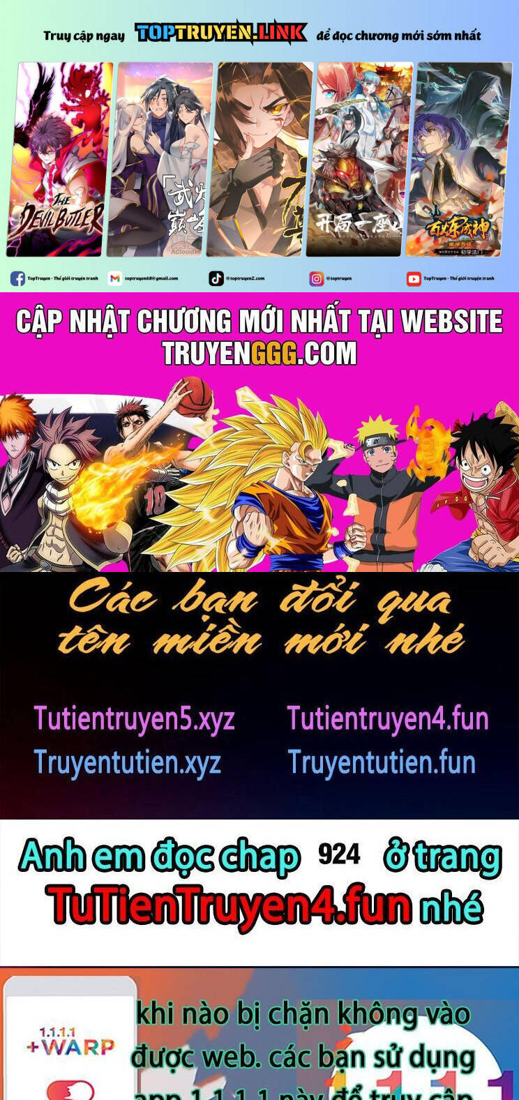 Nguyên Tôn Chap 923 - Next Chap 924