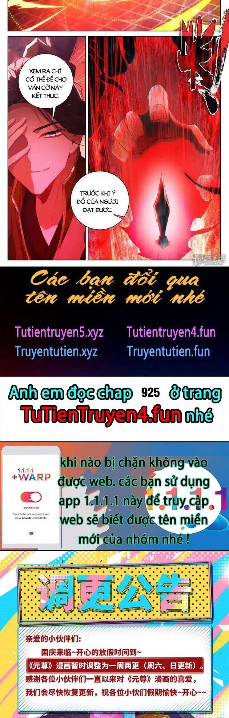 Nguyên Tôn Chap 924 - Next Chap 925