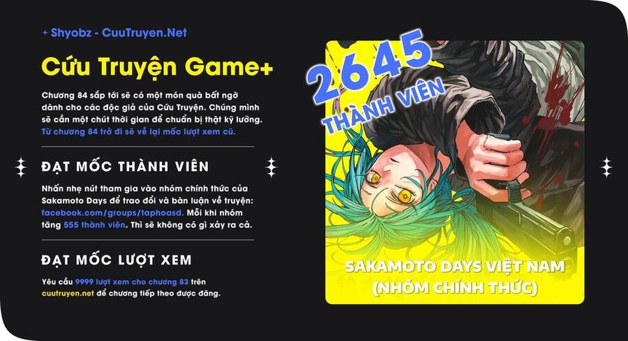 Sakamoto Days Chap 84 - Next Chap 85