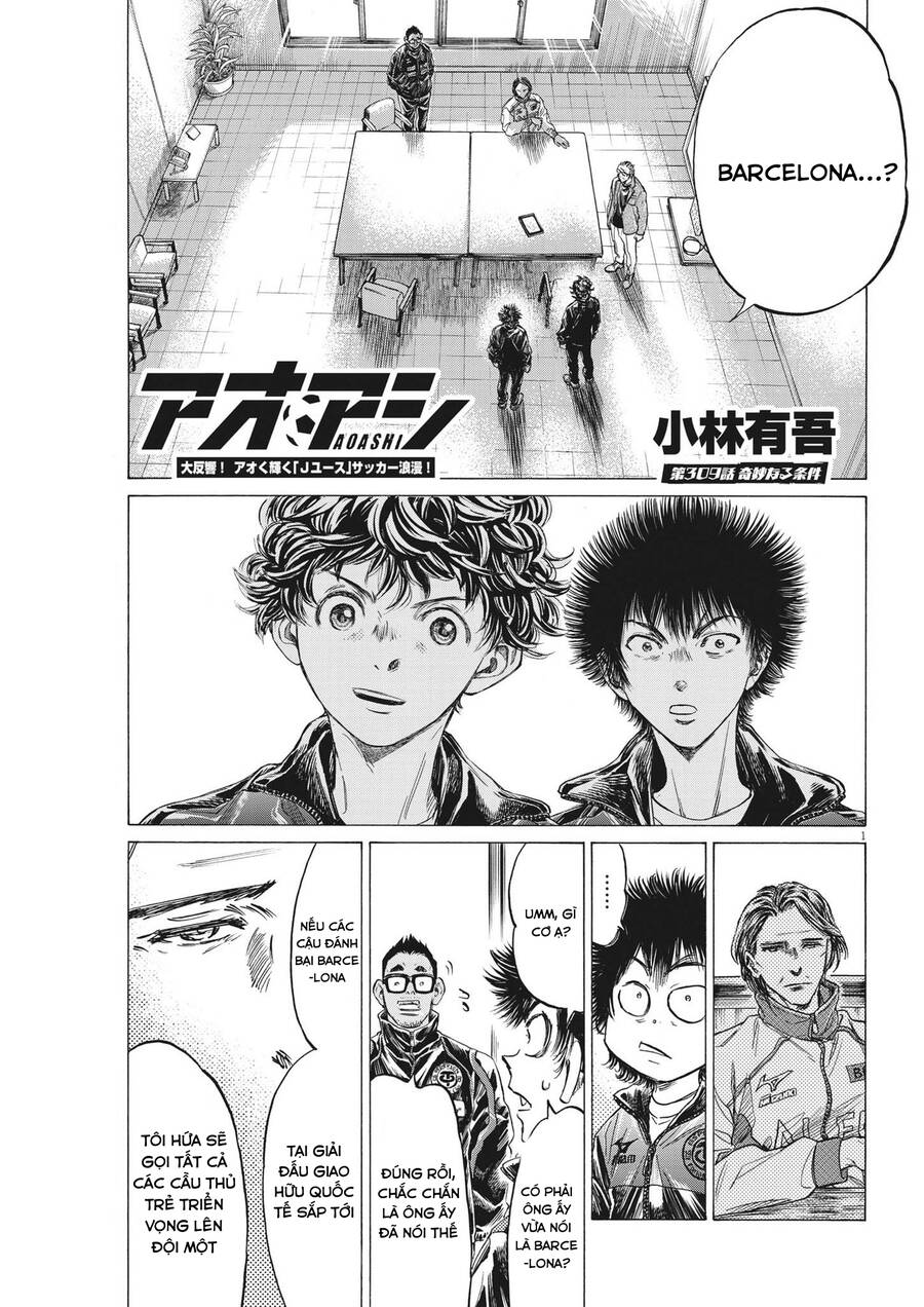 Thiên Tài Bóng Đá Ashito Chap 309 - Next Chap 310