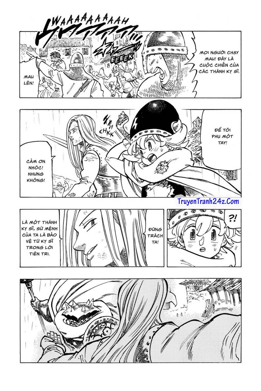 Tứ Kỵ Sĩ Khải Huyền Chap 60 - Next Chap 61