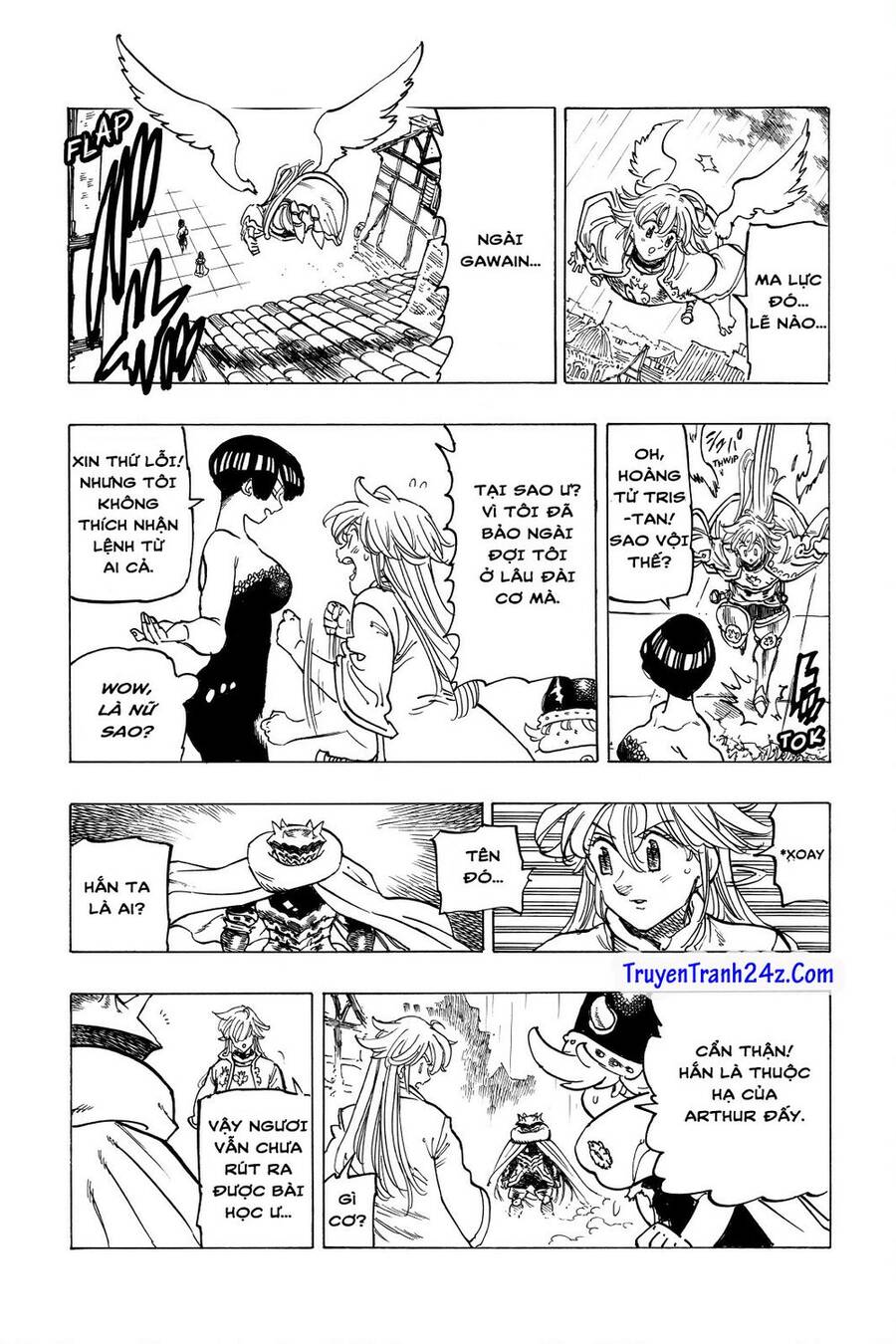 Tứ Kỵ Sĩ Khải Huyền Chap 61 - Next Chap 62