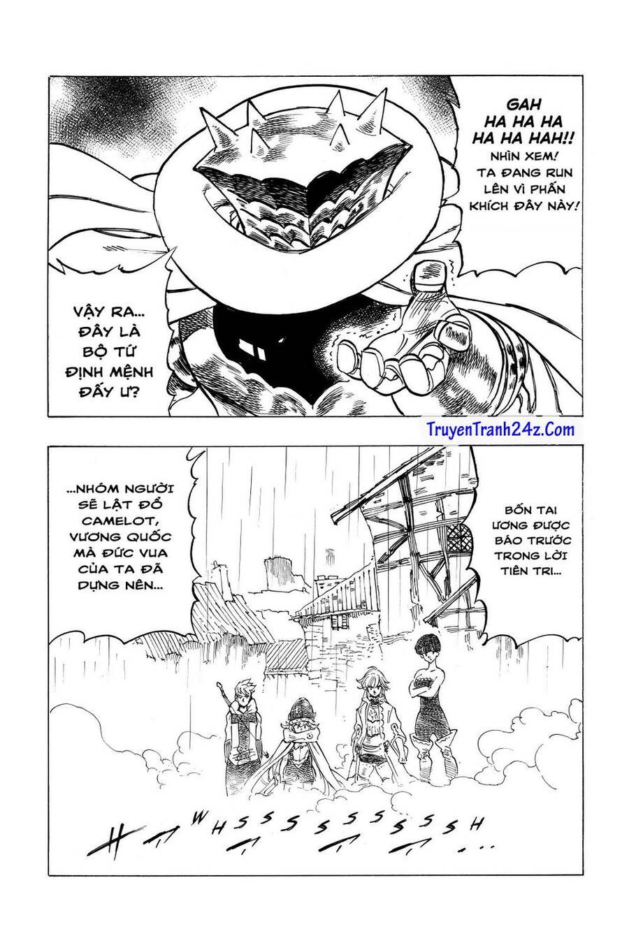 Tứ Kỵ Sĩ Khải Huyền Chap 61 - Next Chap 62