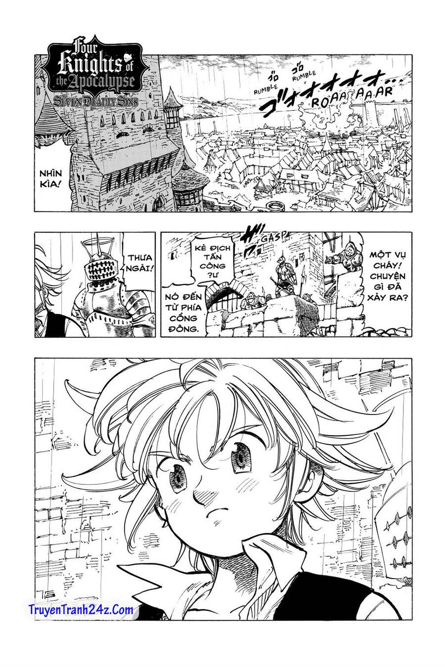 Tứ Kỵ Sĩ Khải Huyền Chap 61 - Next Chap 62