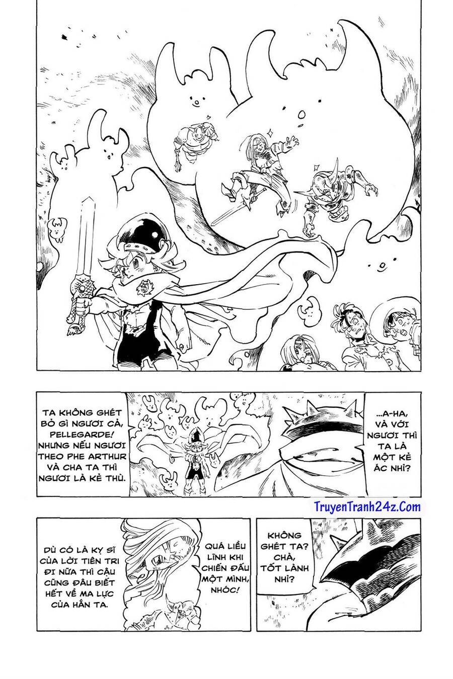 Tứ Kỵ Sĩ Khải Huyền Chap 61 - Next Chap 62