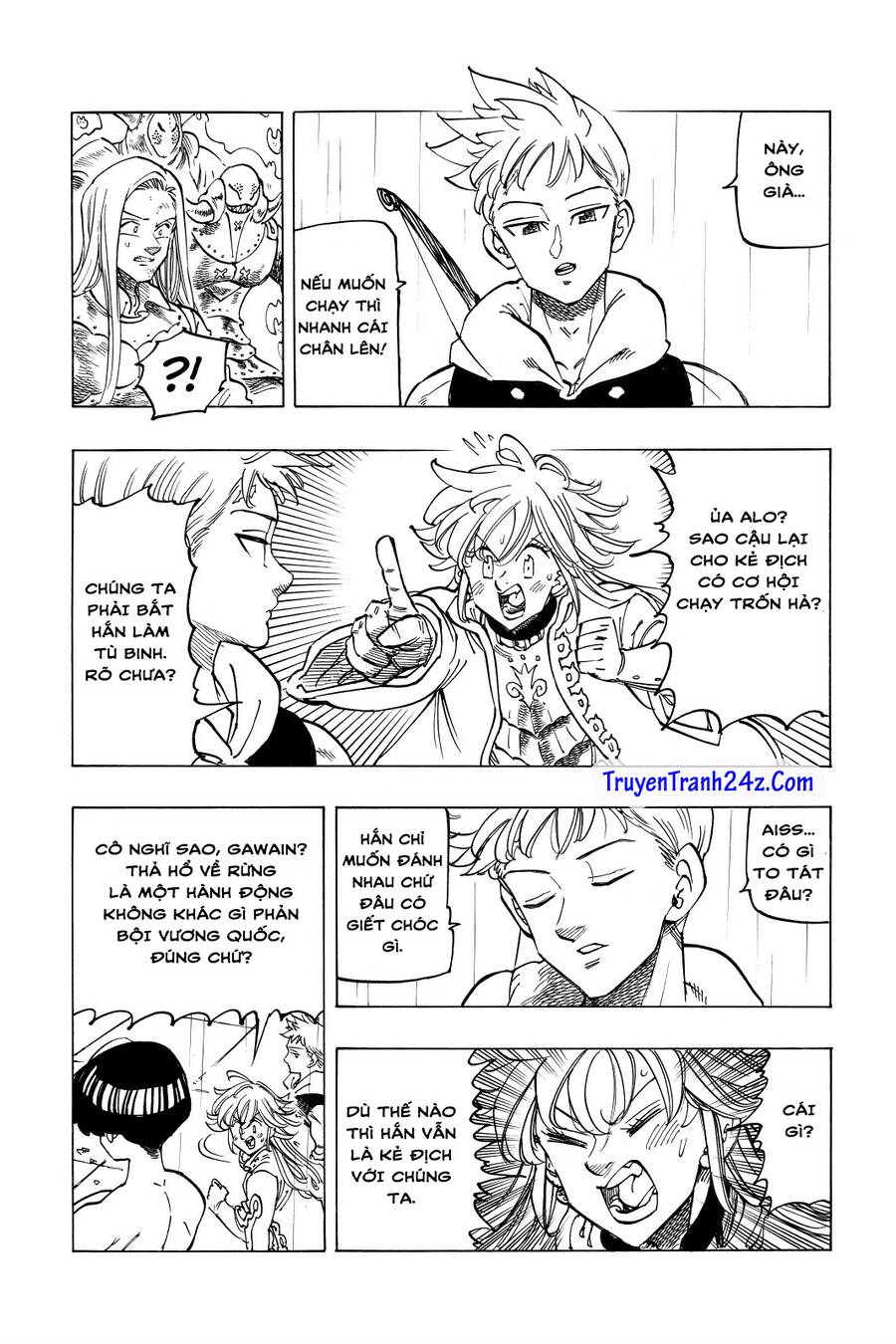 Tứ Kỵ Sĩ Khải Huyền Chap 62 - Next Chap 63