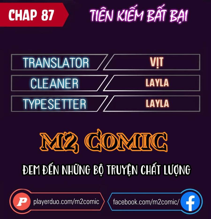 Tiên Kiếm Bất Bại Chap 87 - Next Chap 88