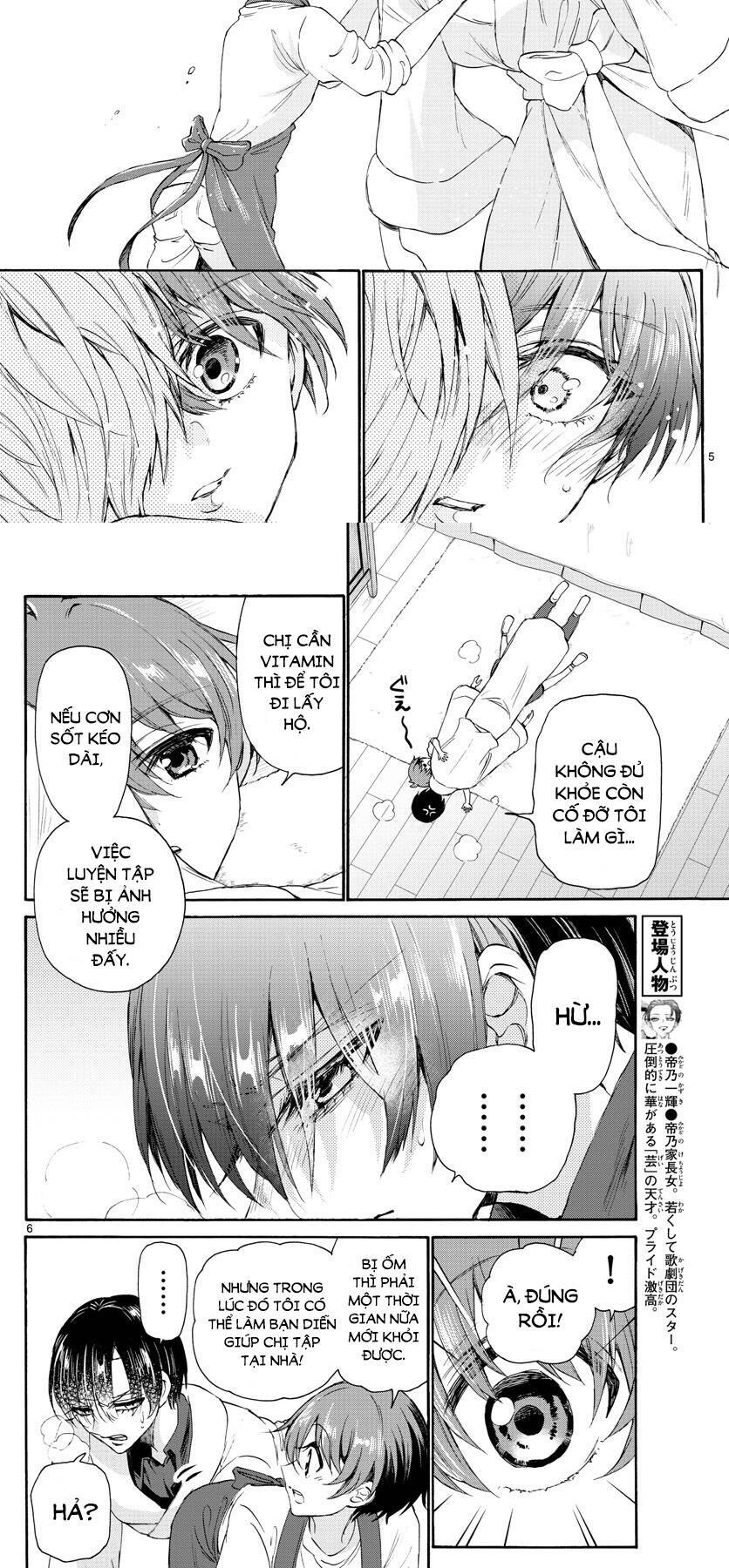 Ba Chị Em Nhà Mikadono Dễ Đối Phó Thật Đấy Chap 5 - Next Chap 6