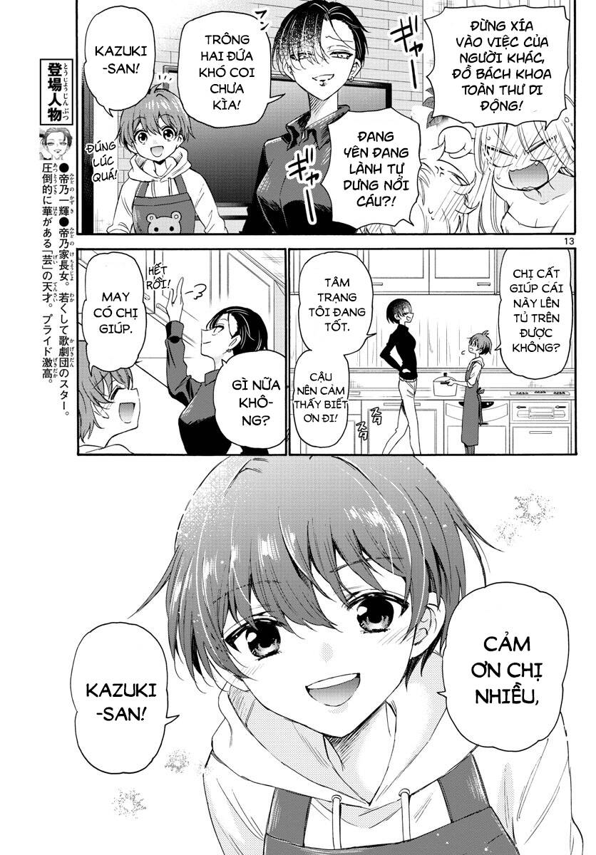 Ba Chị Em Nhà Mikadono Dễ Đối Phó Thật Đấy Chap 7 - Next Chap 8