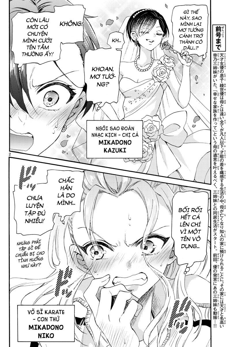 Ba Chị Em Nhà Mikadono Dễ Đối Phó Thật Đấy Chap 7 - Next Chap 8