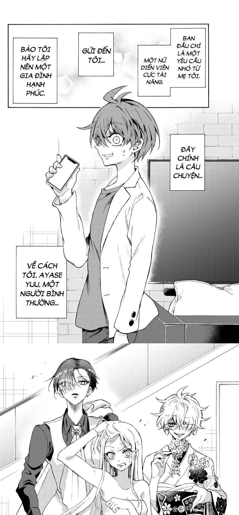 Ba Chị Em Nhà Mikadono Dễ Đối Phó Thật Đấy Chap 1 - Next Chap 2