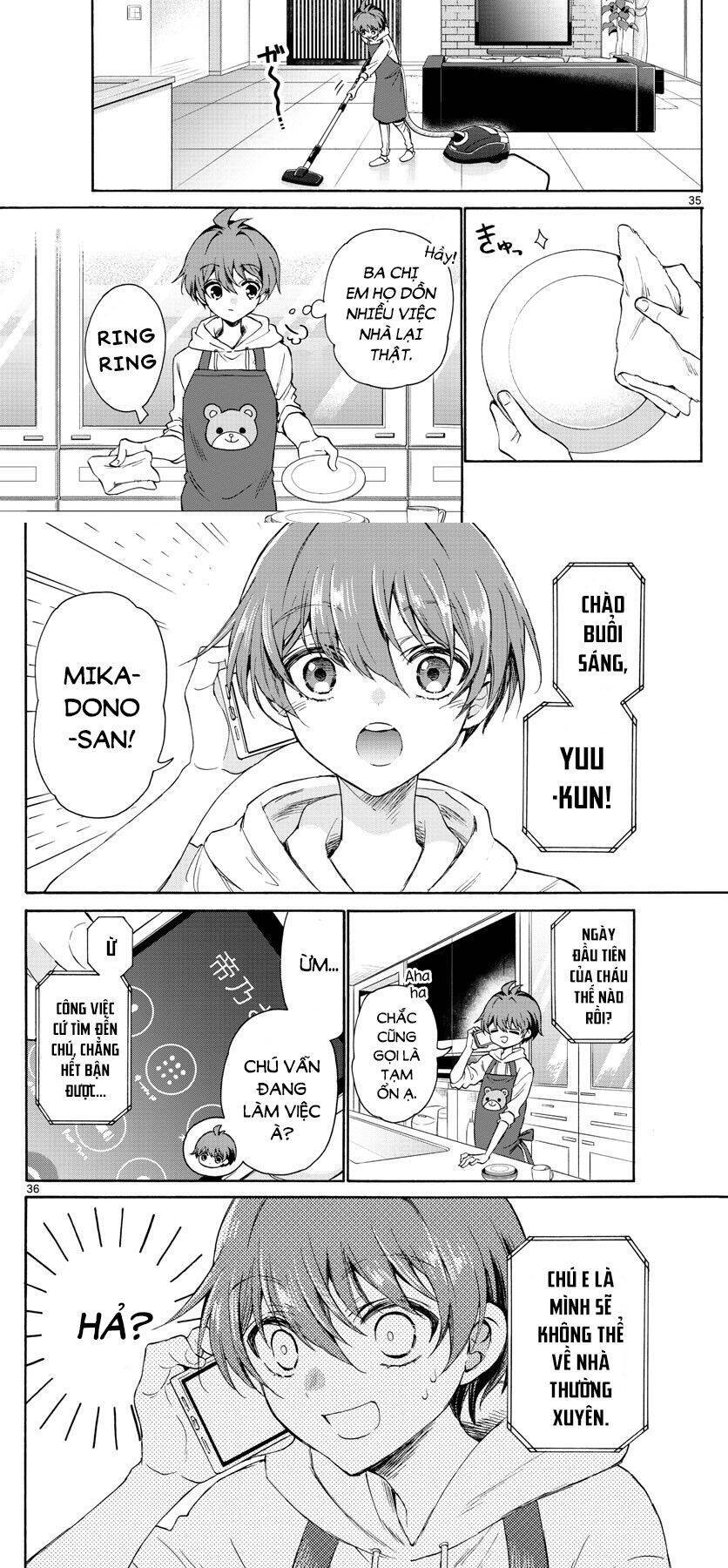 Ba Chị Em Nhà Mikadono Dễ Đối Phó Thật Đấy Chap 2 - Next Chap 3