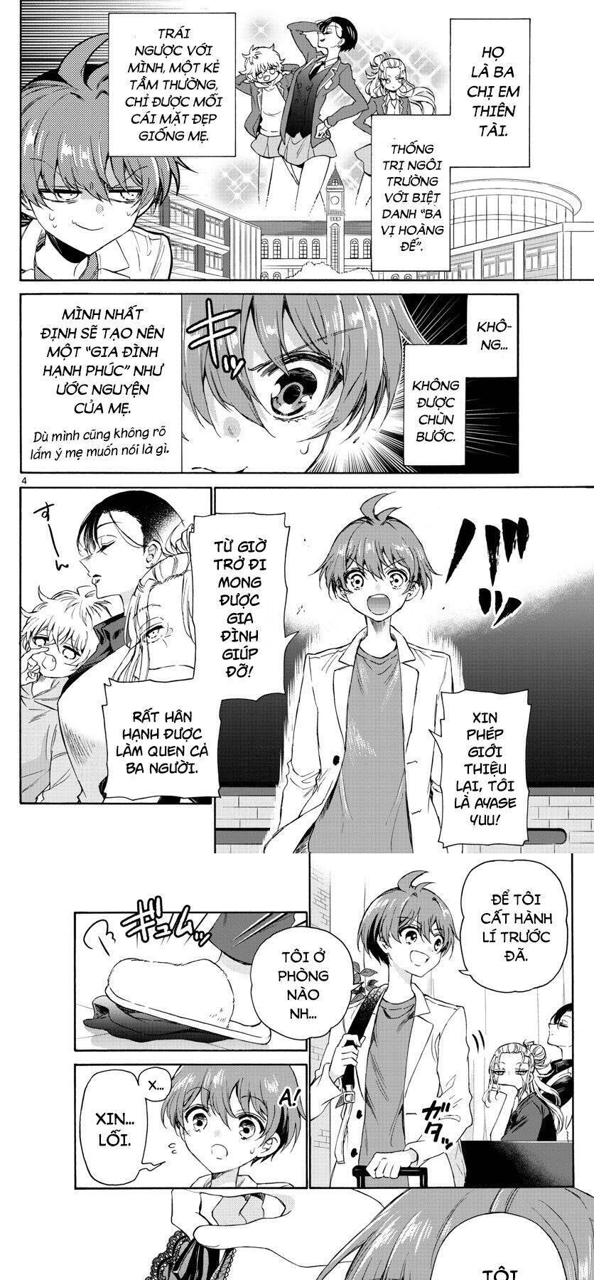 Ba Chị Em Nhà Mikadono Dễ Đối Phó Thật Đấy Chap 2 - Next Chap 3