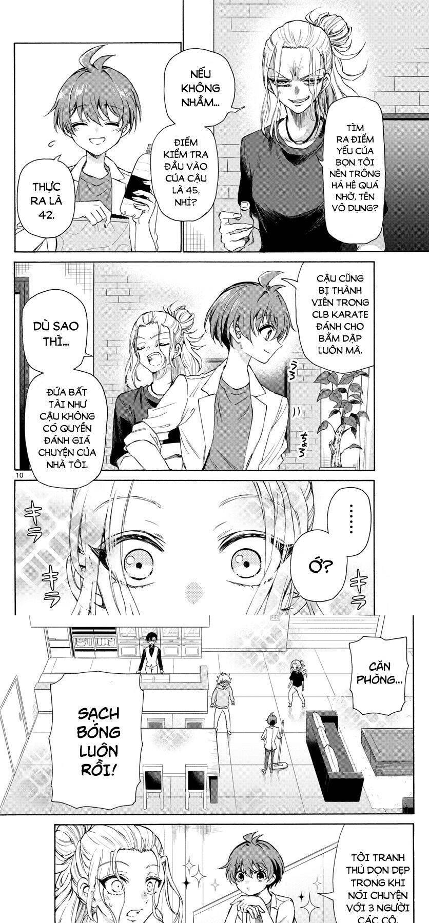 Ba Chị Em Nhà Mikadono Dễ Đối Phó Thật Đấy Chap 2 - Next Chap 3