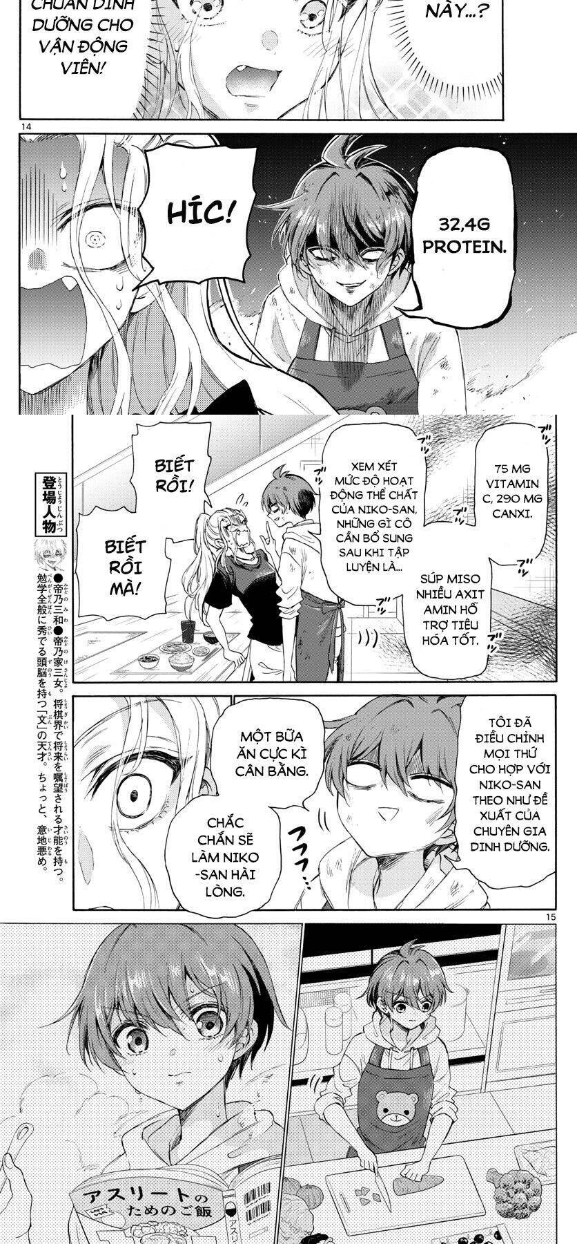 Ba Chị Em Nhà Mikadono Dễ Đối Phó Thật Đấy Chap 3 - Next Chap 4