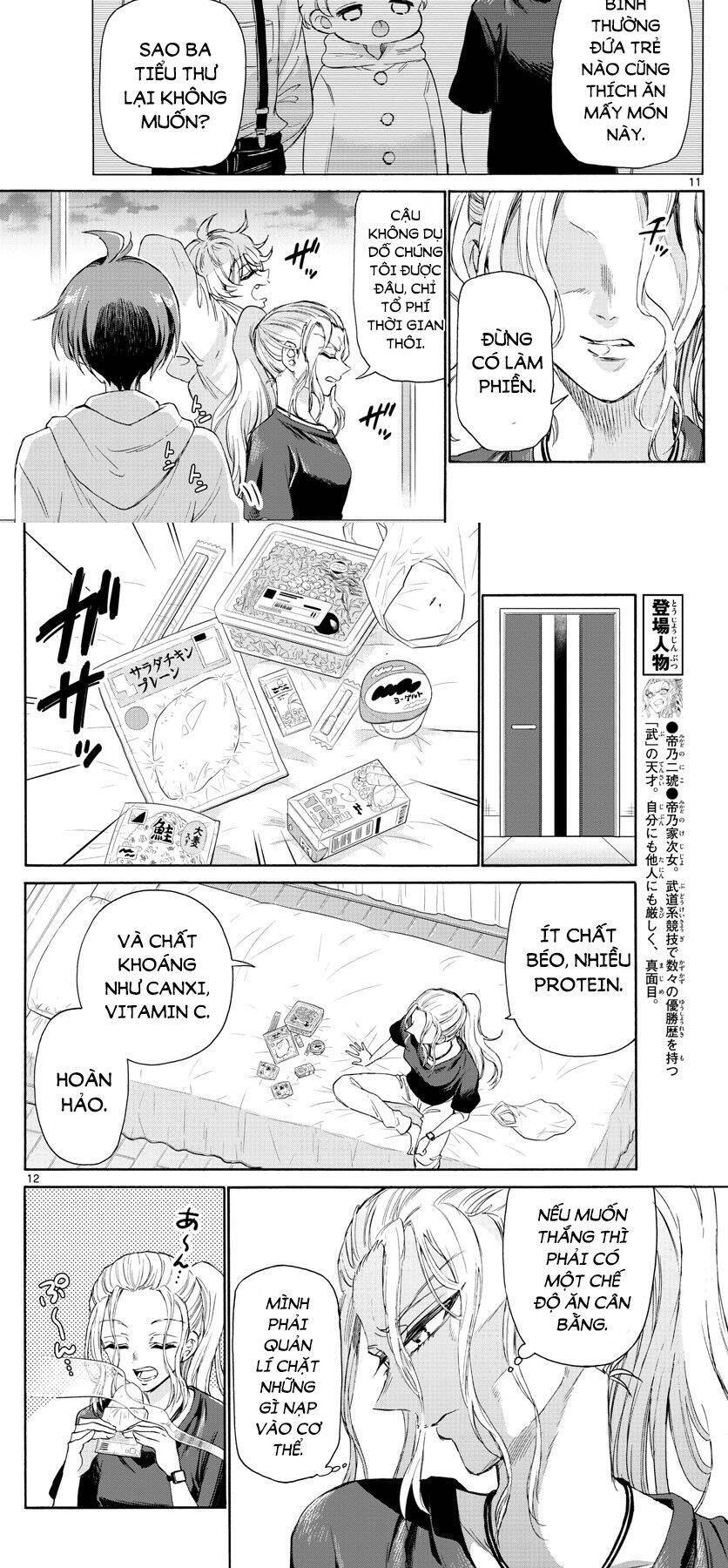 Ba Chị Em Nhà Mikadono Dễ Đối Phó Thật Đấy Chap 3 - Next Chap 4