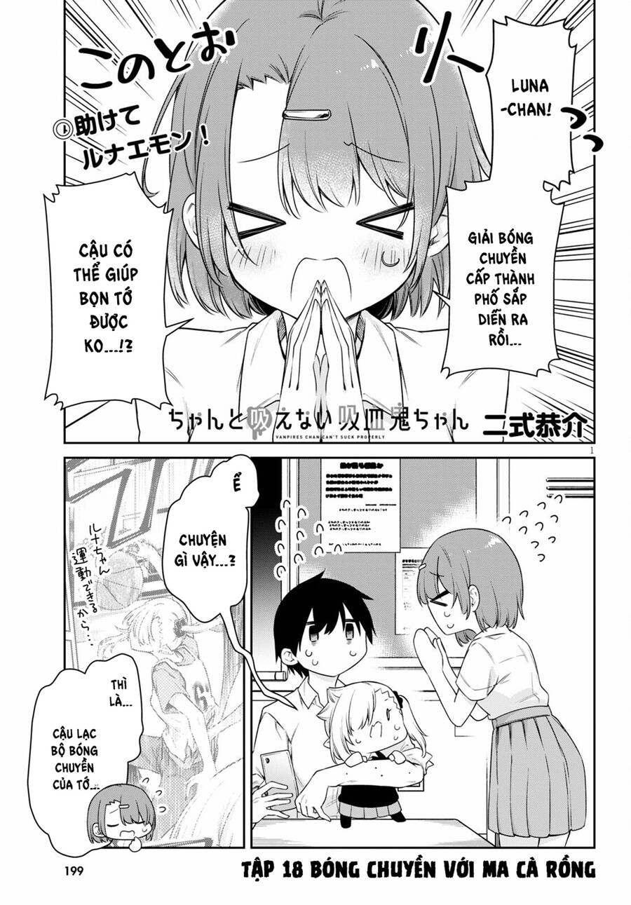 Vampire-Chan Can't Suck Properly Chap 18 - Next Chap 19
