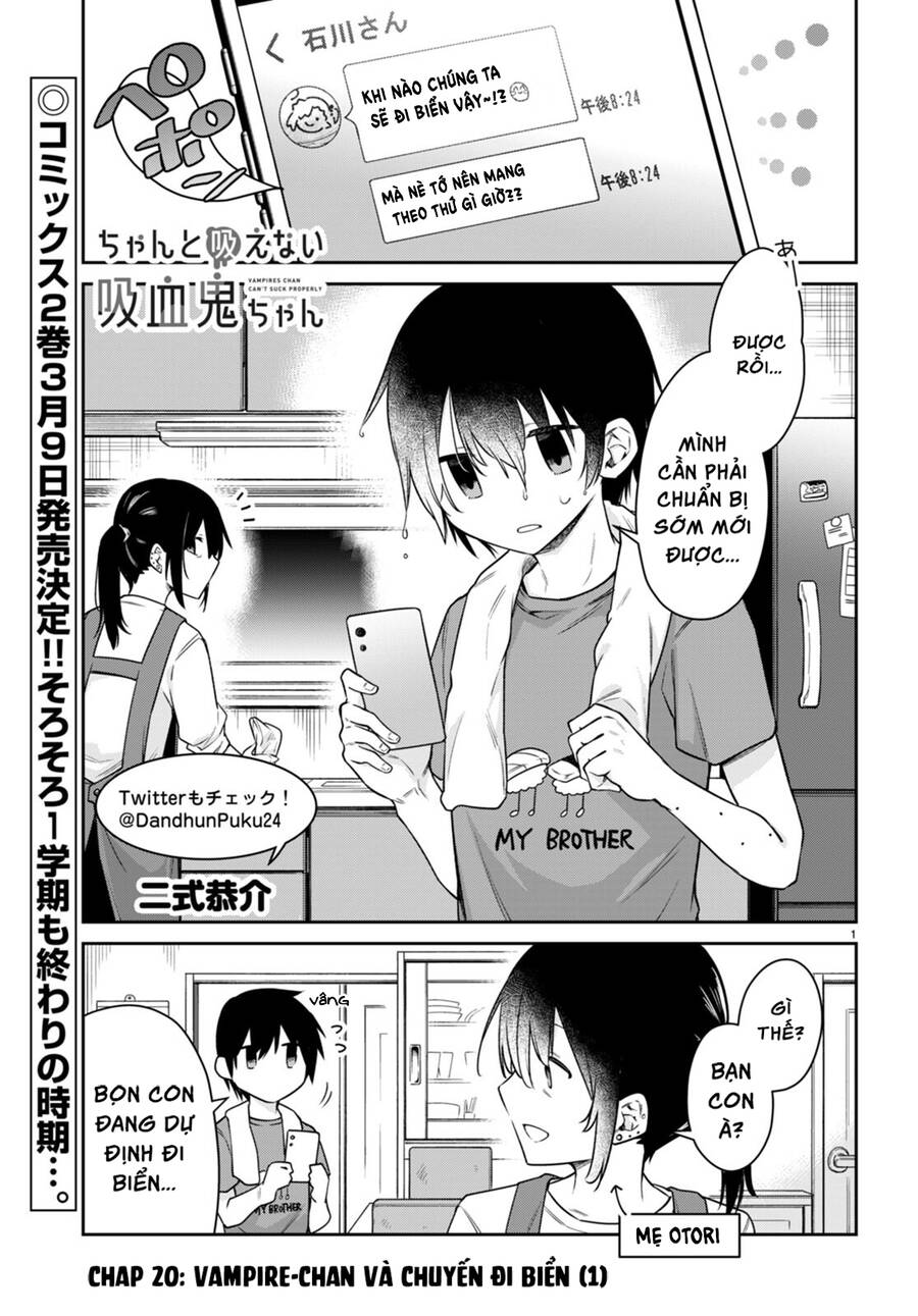 Vampire-Chan Can't Suck Properly Chap 20 - Next Chap 21